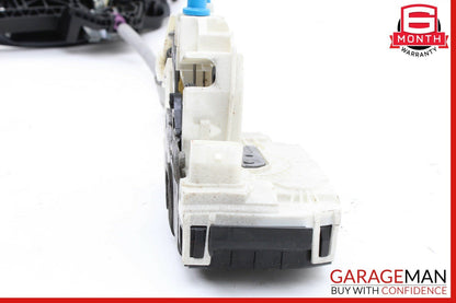 08-11 Mercedes W204 C300 Rear Right Door Lock Latch Actuator w/ Handle Gray