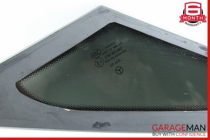 10-13 Mercedes W207 E350 E550 Coupe Rear Right Side Quarter Window Glass OEM