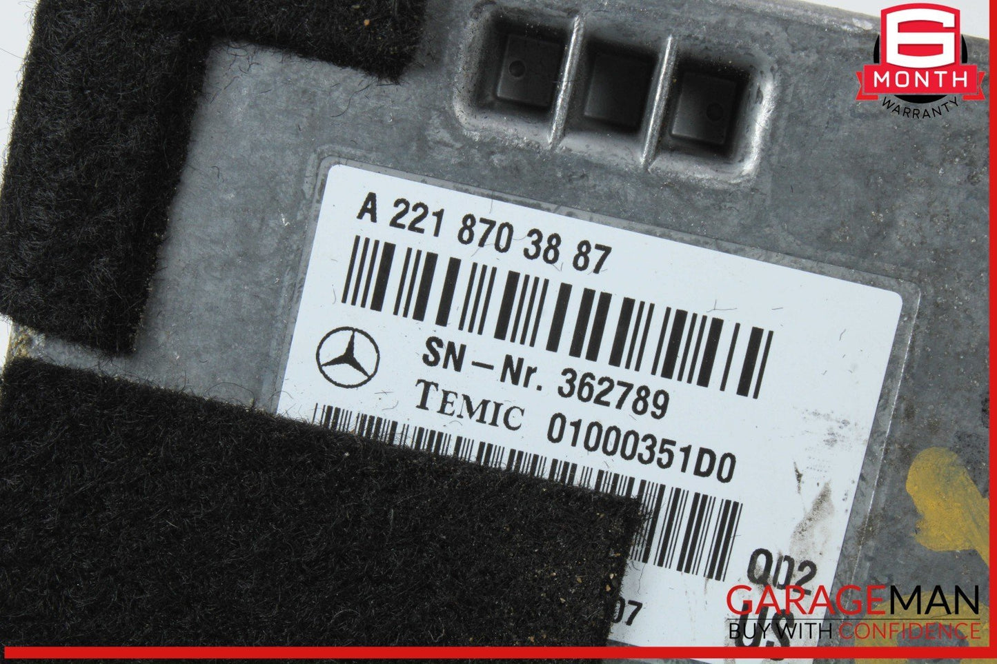 07-14 Mercedes W221 S550 CL550 Voice Language Communication Control Module OEM
