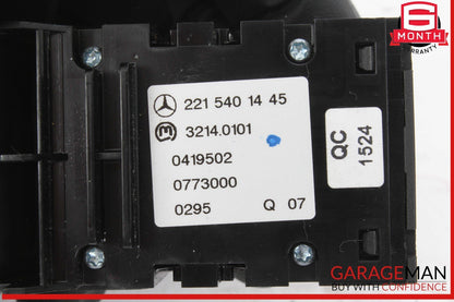 07-14 Mercedes W221 S550 S400 Electronic Parking Button Switch 2215401445 OEM