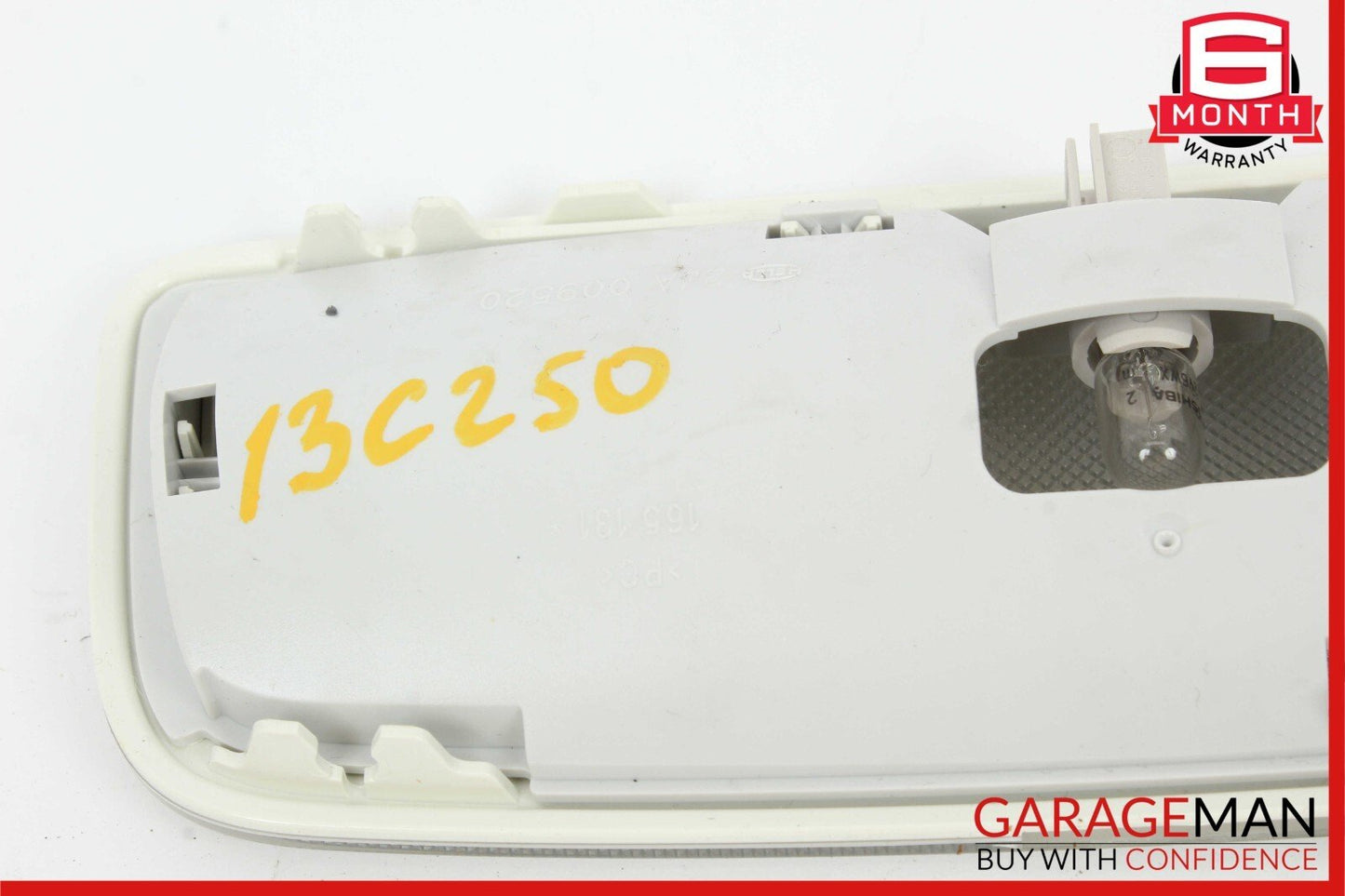 08-17 Mercedes W204 C250 E350 Rear Overhead Dome Light Lamp Reading Map OEM