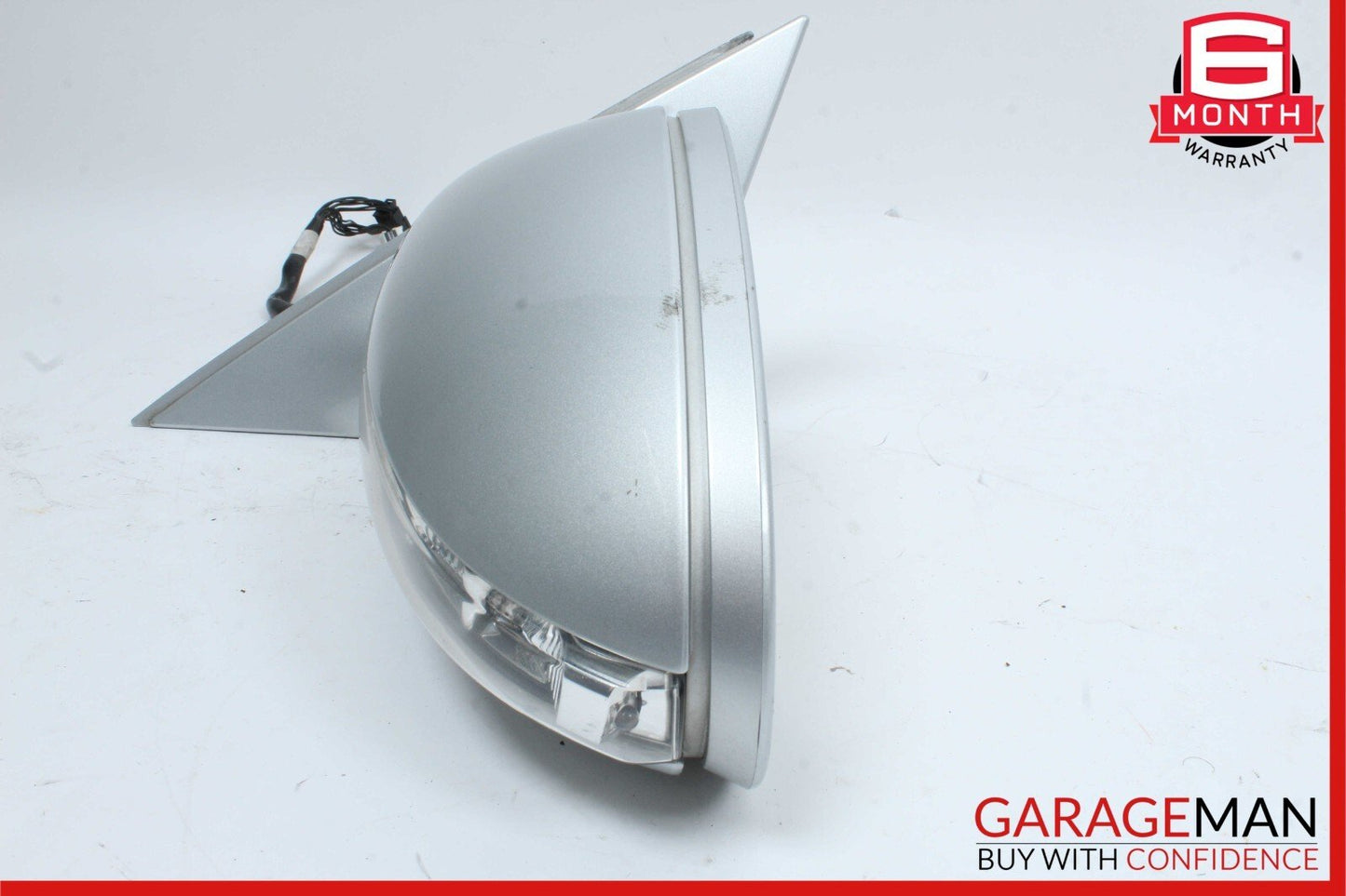 07-09 Mercedes W221 S550 Front Left Driver Side Mirror Door Rear View Silver OEM