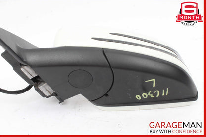 08-14 Mercedes W204 C300 C63 AMG Front Left Side Mirror Rear View Door White