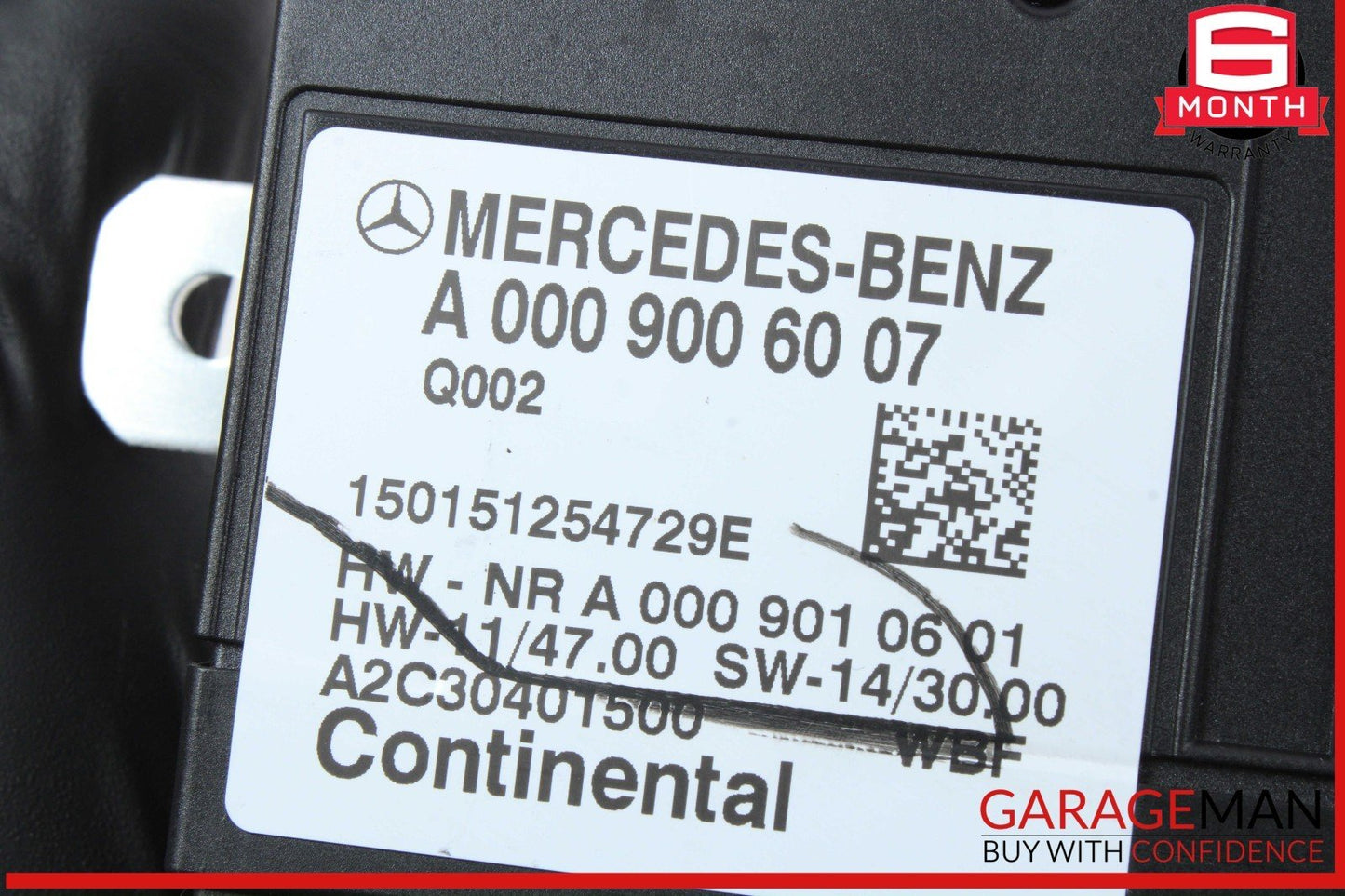 15-16 Mercedes W205 C300 C400 GLC300 Fuel Pump Control Module Unit 0009004007