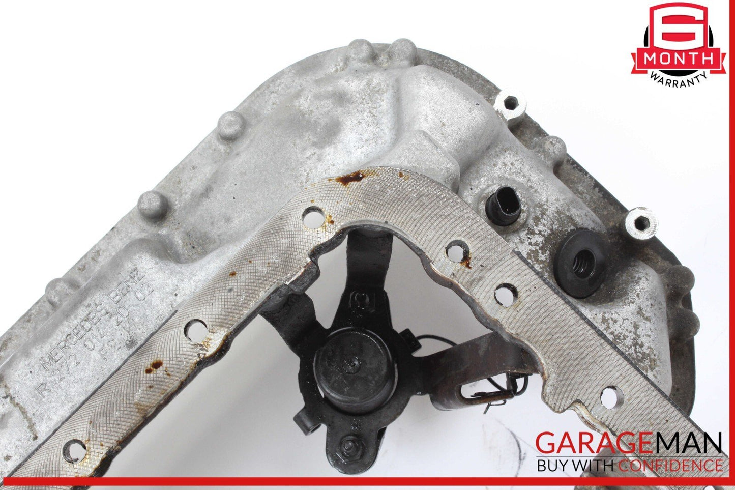 06-13 Mercedes W251 R350 4MATIC Engine Upper Oil Sump Baffle Pan 2720142002 OEM