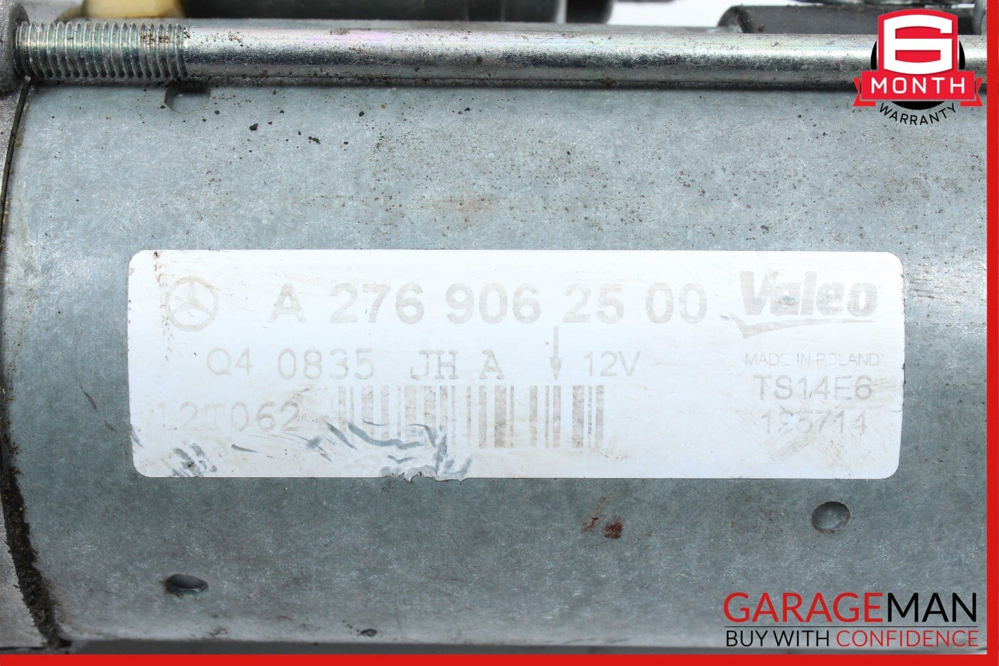 12-16 Mercedes E350 SLK350 ML350 GLE350 3.5L V6 Valeo Engine Starter Motor OEM