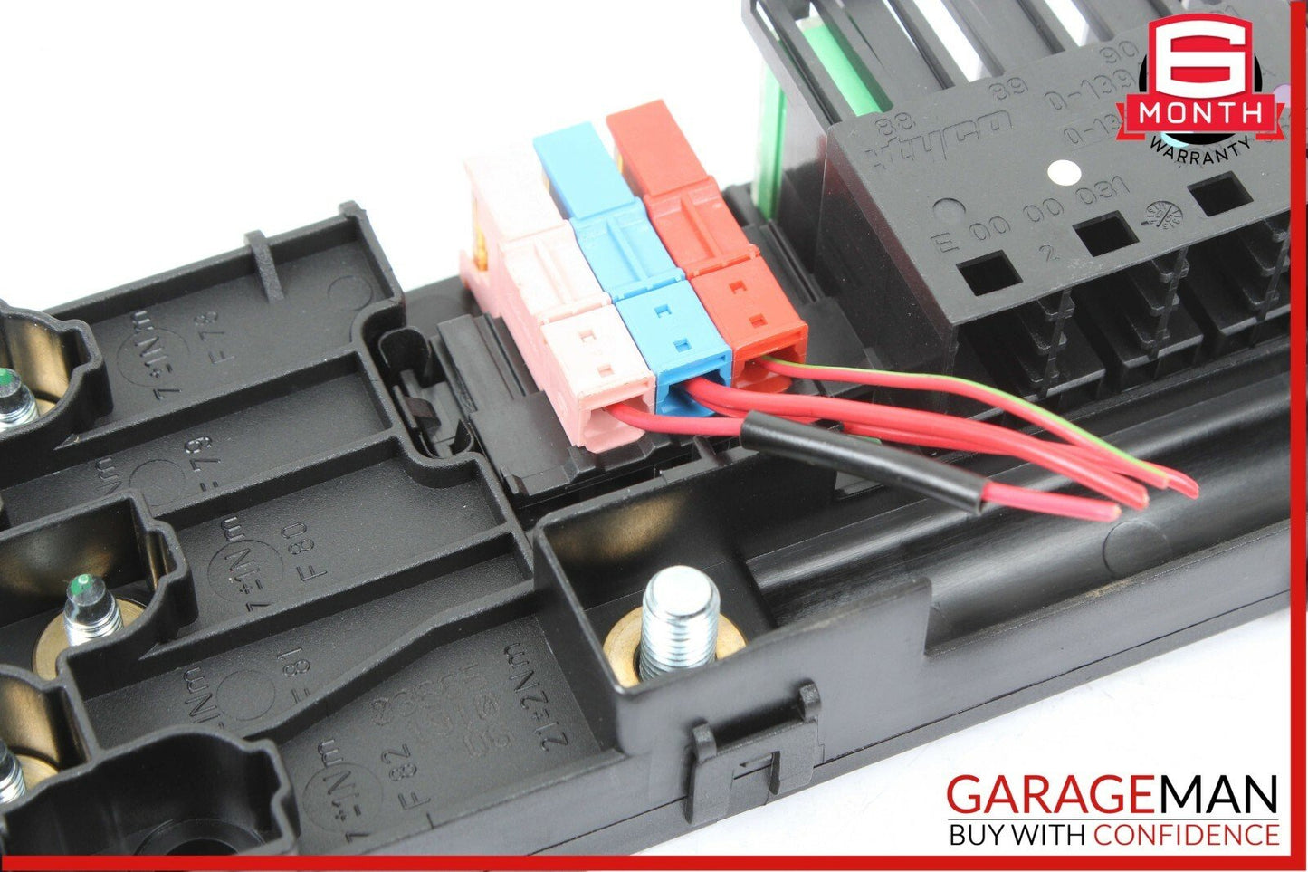 03-09 Mercedes CLS500 E320 E55 AMG Rear Trunk Fuse Relay Junction Box Assembly