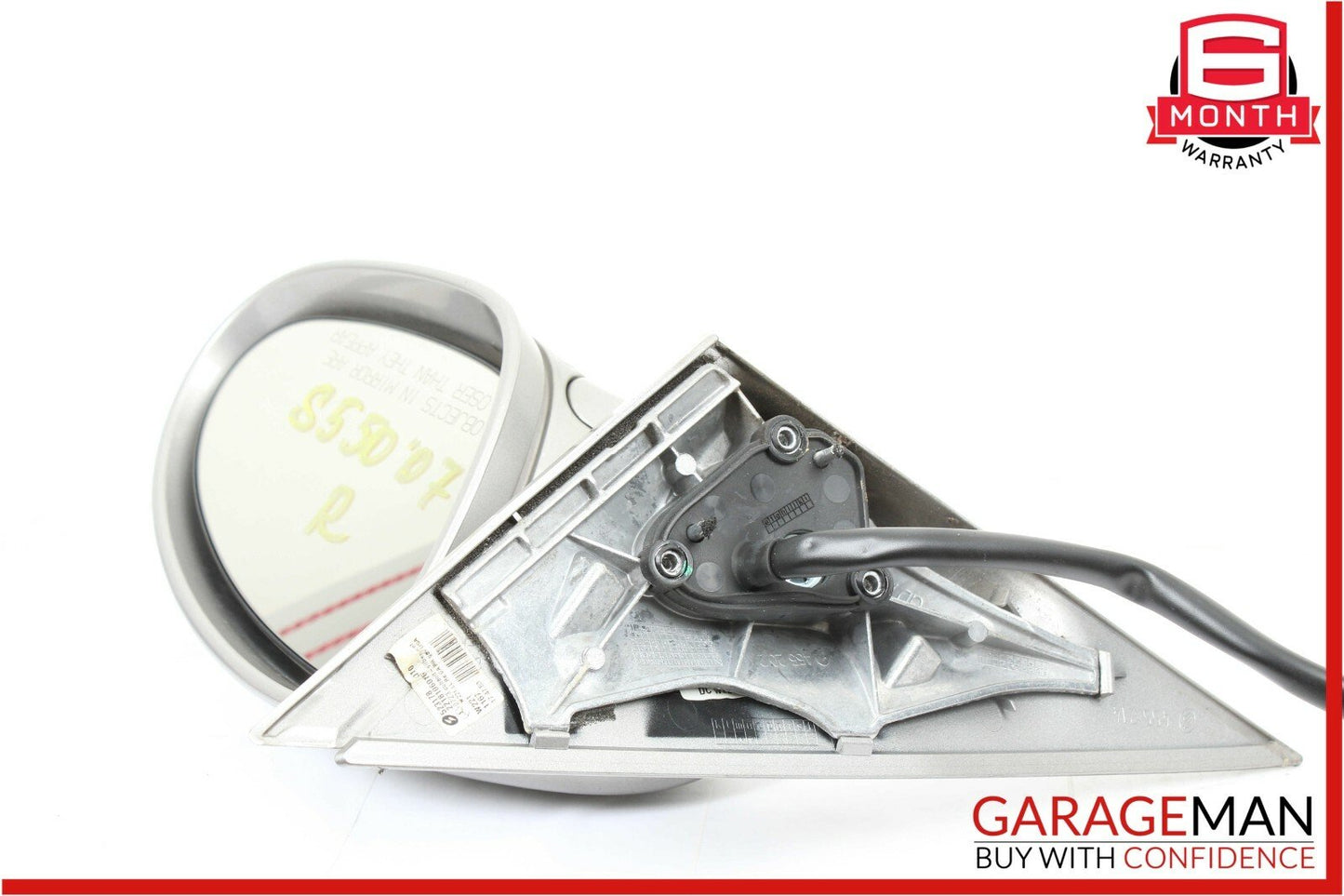 07-09 Mercedes W221 S550 Front Right Passenger Side Mirror Door Rear View OEM