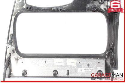 11-16 BMW 528i 535i 550i F10 Front Upper Center Console Trim Cover Bezel Panel