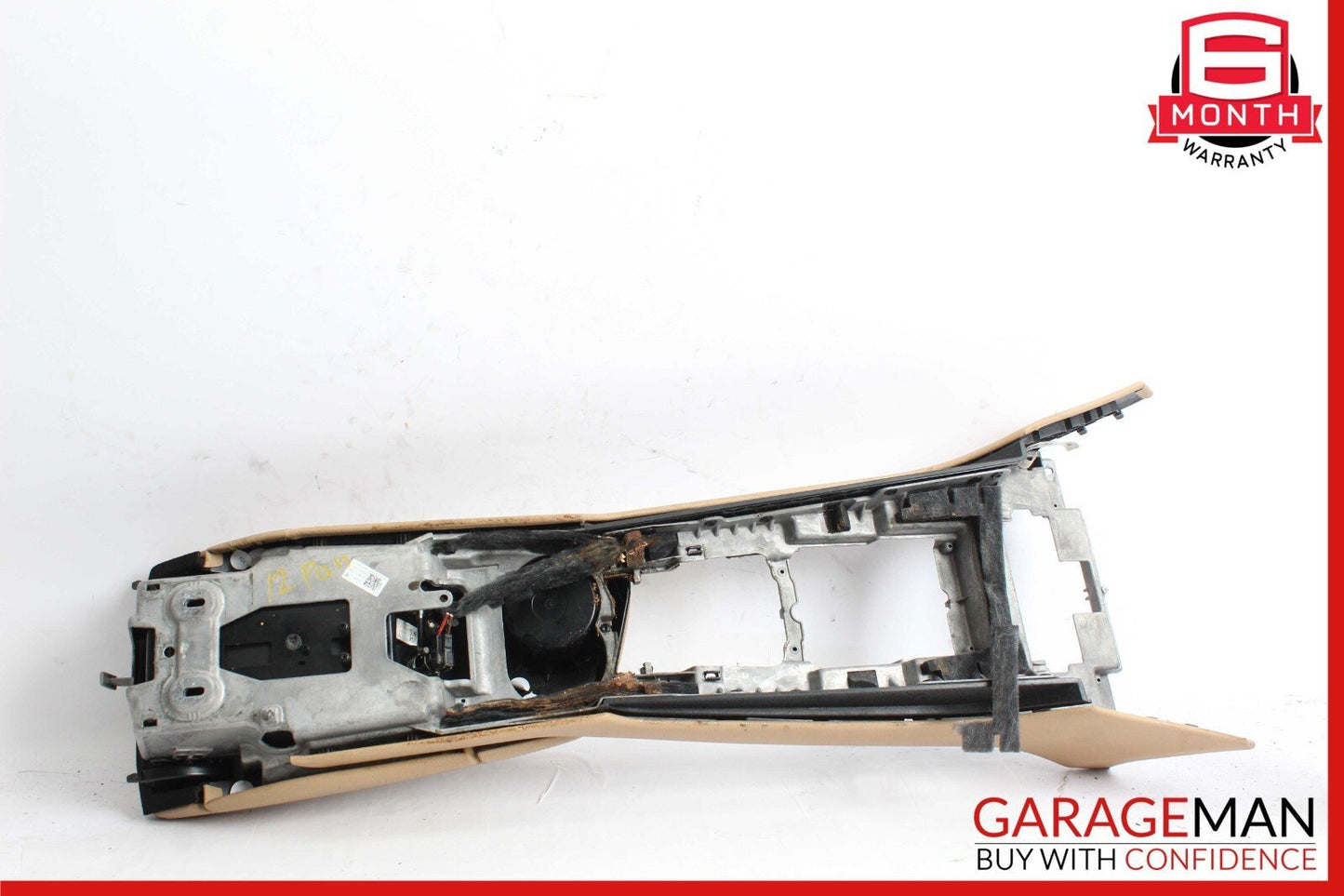 10-16 Porsche Panamera 970 Center Console Frame Bracket & Armrest OEM