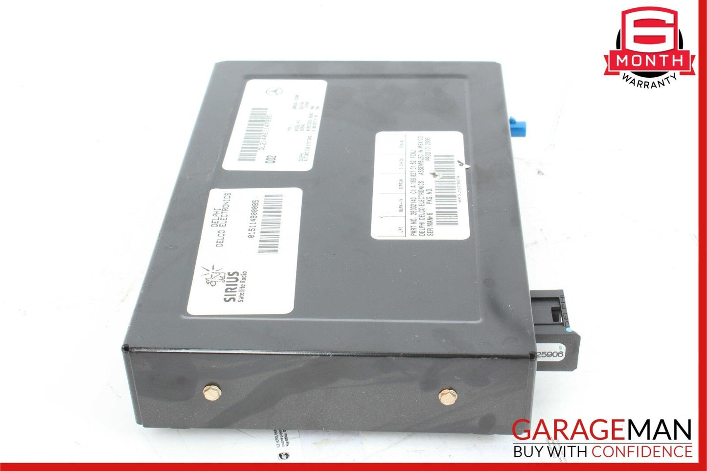 03-08 Mercedes W211 E350 GL450 Sirius Satellite Radio Receiver 1698270162 OEM