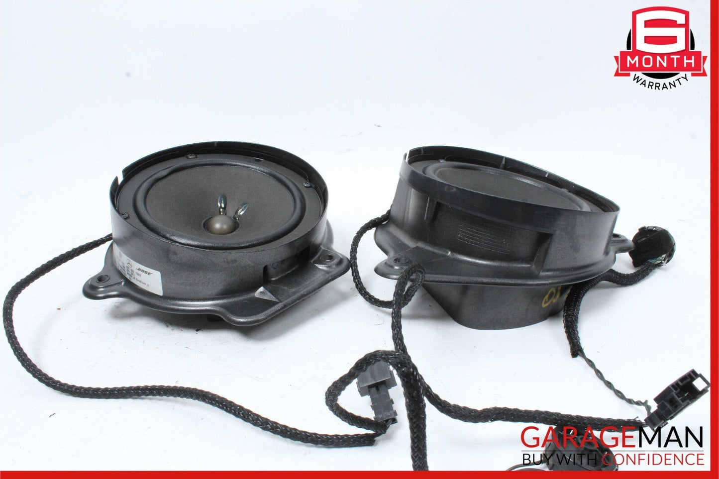 00-06 Mercedes W220 S430 S500 S55 AMG Rear Door Audio Sound Speaker Set of 2 Pc