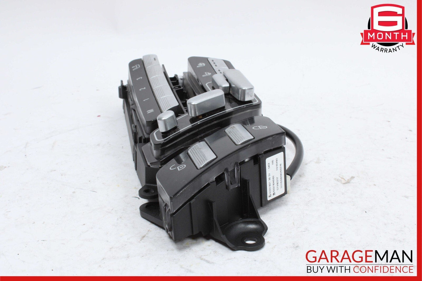 07-14 Mercede W221 S550 CL550 Front Left Driver Seat Control Memory Switch OEM