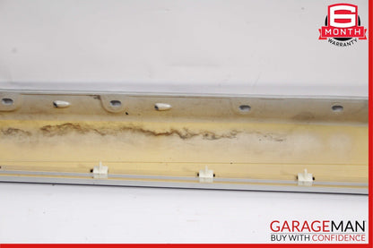 01-07 Mercedes W203 C230 C32 AMG Left Side Skirt Rocker Panel Molding Silver OEM