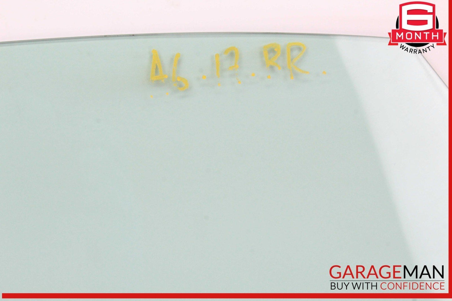 12-18 Audi A6 S6 Rear Right Passenger Side Door Window Glass OEM
