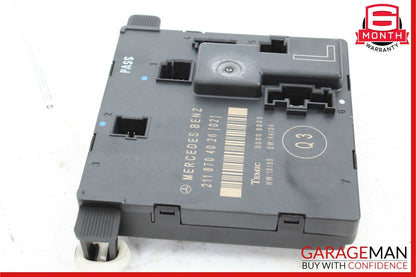 03-09 Mercedes W211 E350 E63 AMG Rear Left Driver Side Door Control Module Unit