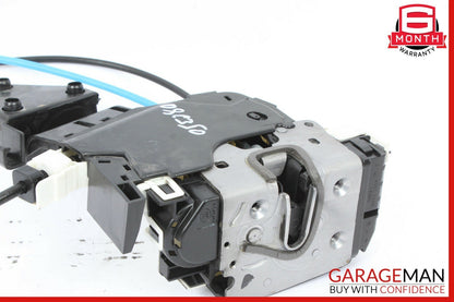 08-11 Mercedes W204 C350 Rear Right Door Lock Latch Actuator w/ Handle Grey