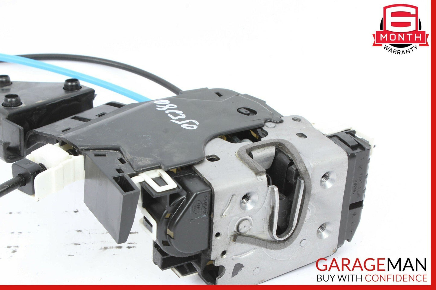 08-11 Mercedes W204 C350 Rear Right Door Lock Latch Actuator w/ Handle Grey