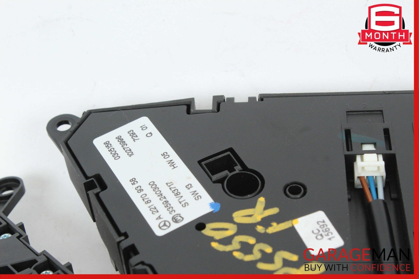 07-14 Mercedes W221 S550 CL600 Front Right Side Seat Control Switch Set of 2
