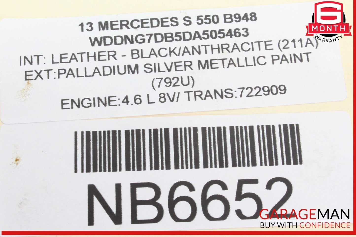 11-14 Mercedes W221 S550 CLS550 Engine High Pressure Fuel Pump Housing Assy
