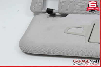 07-09 Mercedes W211 E350 E500 Right Side Sunvisor Sun Visor Shade Cover Gray OEM