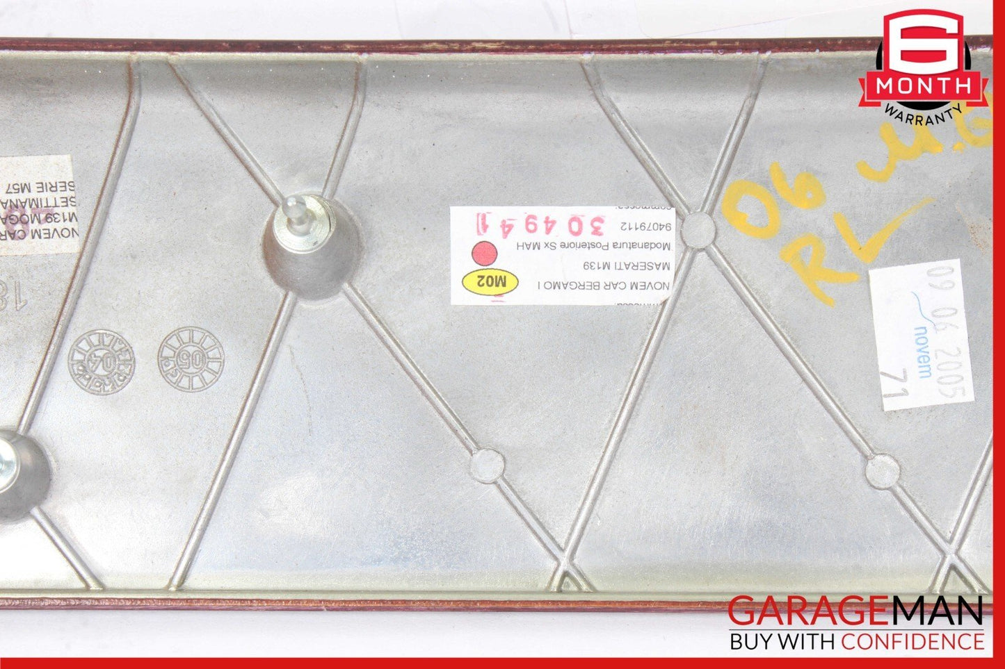 03-13 Maserati Quattroporte M139 Rear Left Side Door Panel Trim Panel OEM