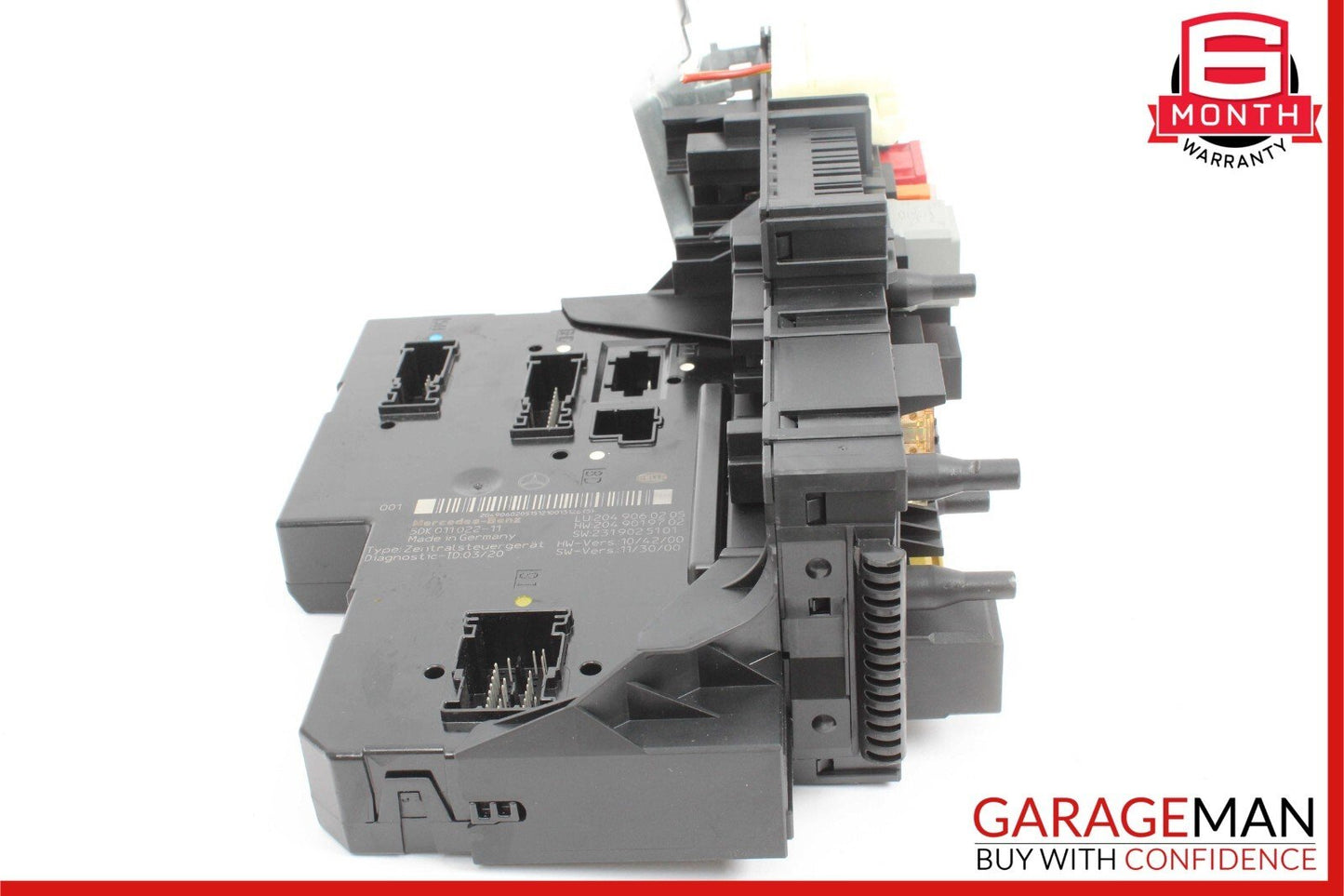 12-14 Mercedes W204 C300 C250 C63 AMG Rear SAM Module Fuse Relay Box Assembly
