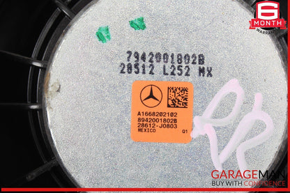 12-19 Mercedes X166 GL350 GL450 Rear Left or Right Door Sound Speaker OEM