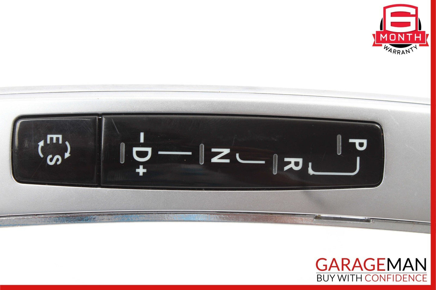 08-14 Mercedes W204 C300 R350 Center Console Shift Shifter Bezel Trim Silver
