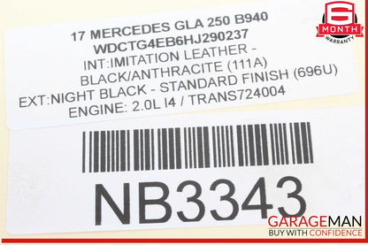 15-20 Mercedes X156 GLA250 Engine Vacuum Pump 2701800901 OEM