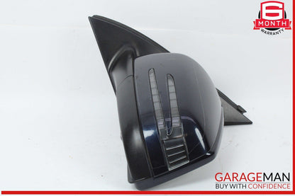 12-16 Mercedes X166 GL550 GL450 Left Side Door Rear View Mirror w/ Blind Spot