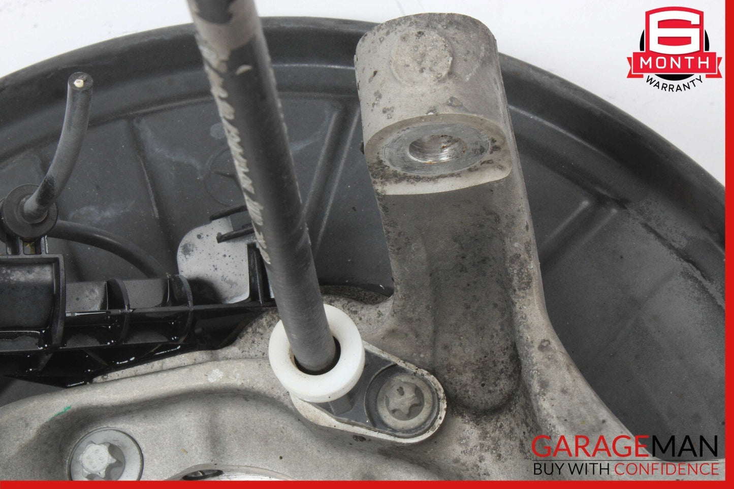 08-15 Mercedes W212 E350 Rear Left Side Spindle Knuckle Hub Bearing Brake Rotor