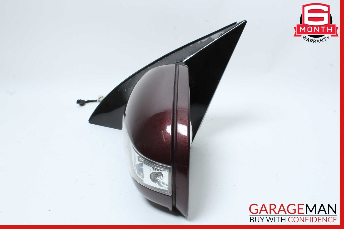 06-10 Mercedes W251 R350 Front Left Driver Side Mirror Door Rear View Red OEM