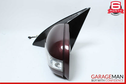 06-10 Mercedes W251 R350 Front Left Driver Side Mirror Door Rear View Red OEM