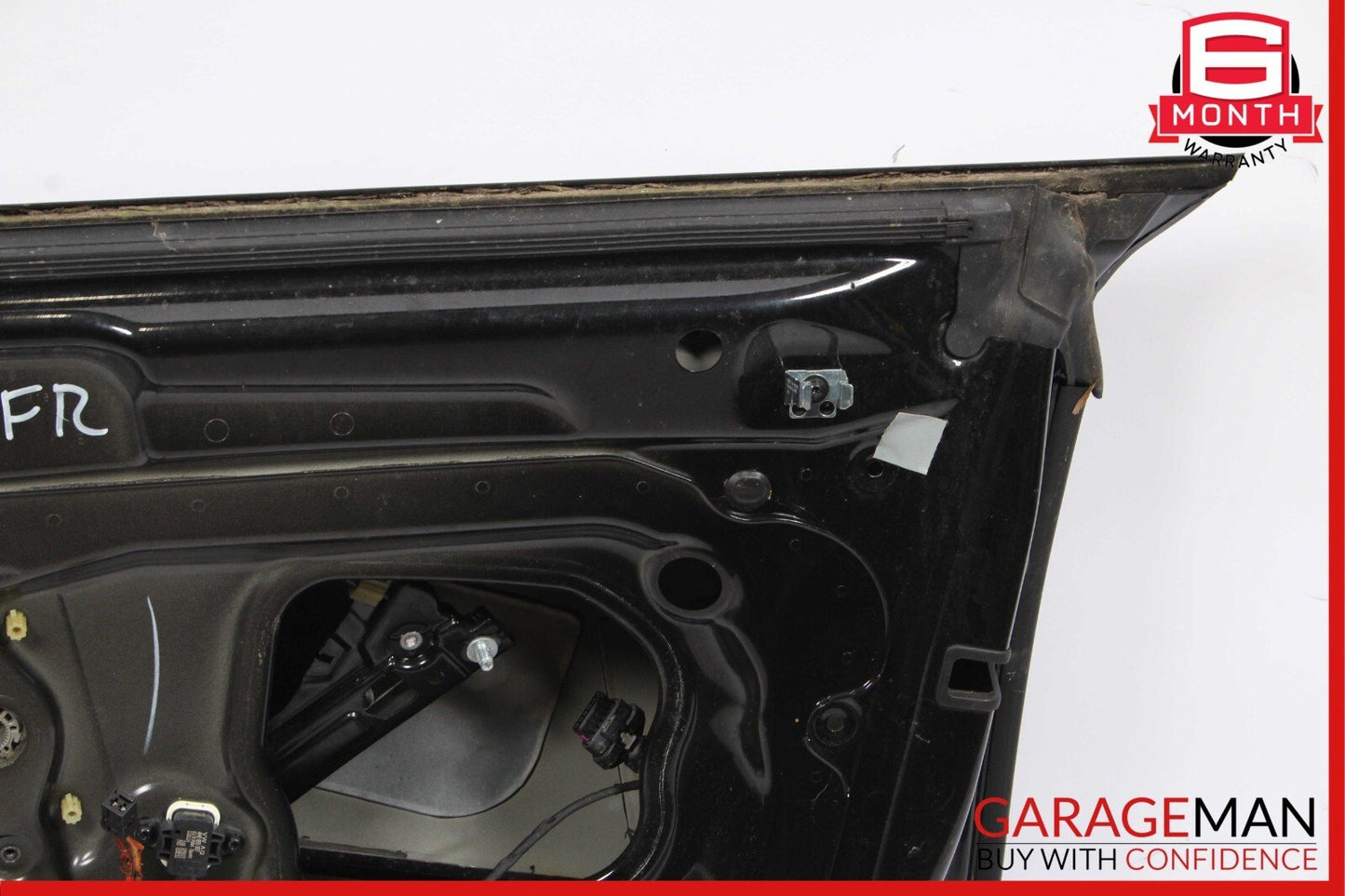 12-18 Audi A7 Front Right Passenger Side Door Shell Panel Black OEM