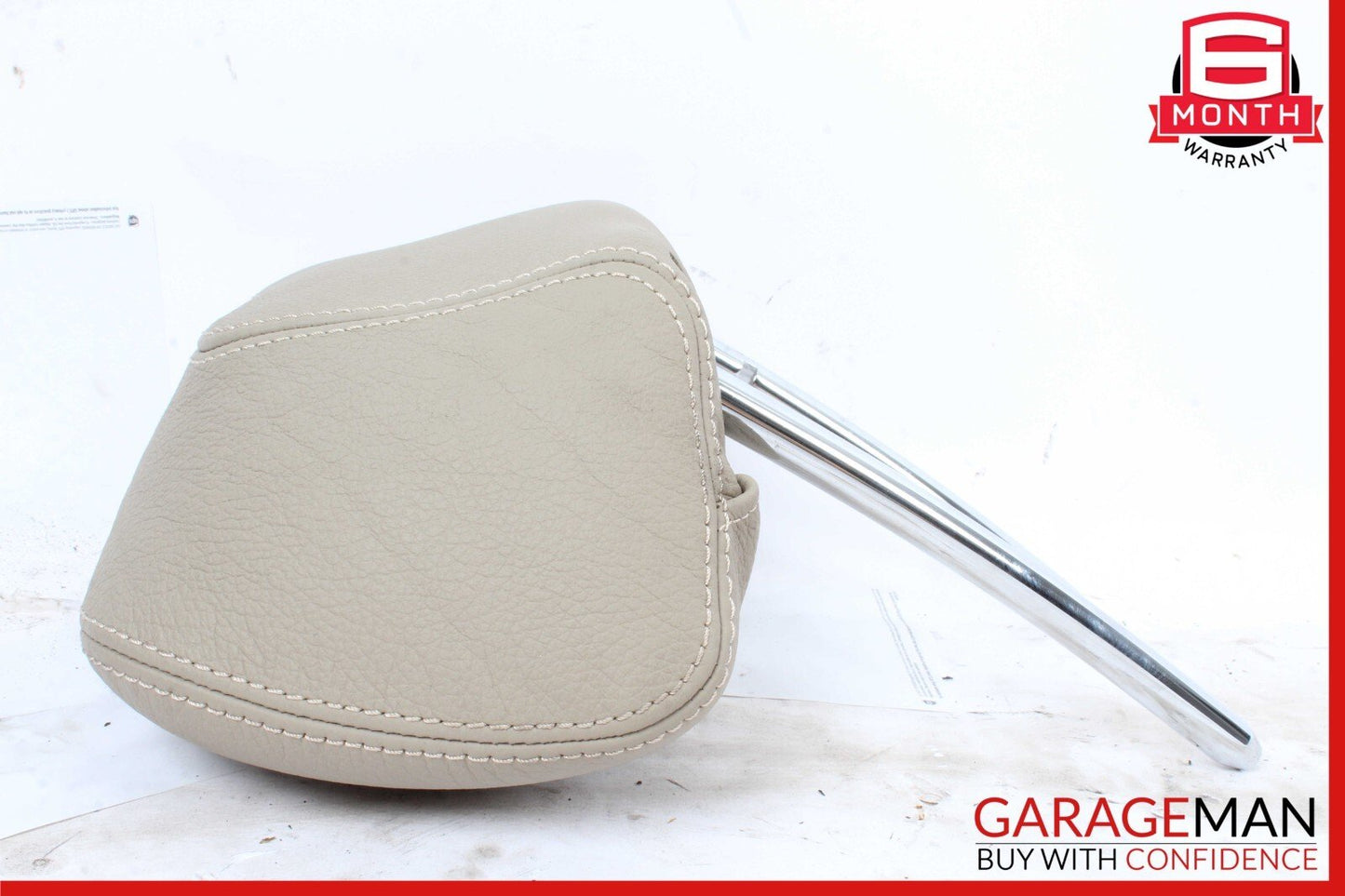 12-18 Mercedes W218 CLS550 Rear Seat Headrest Head Rest Left or Right Beige OEM