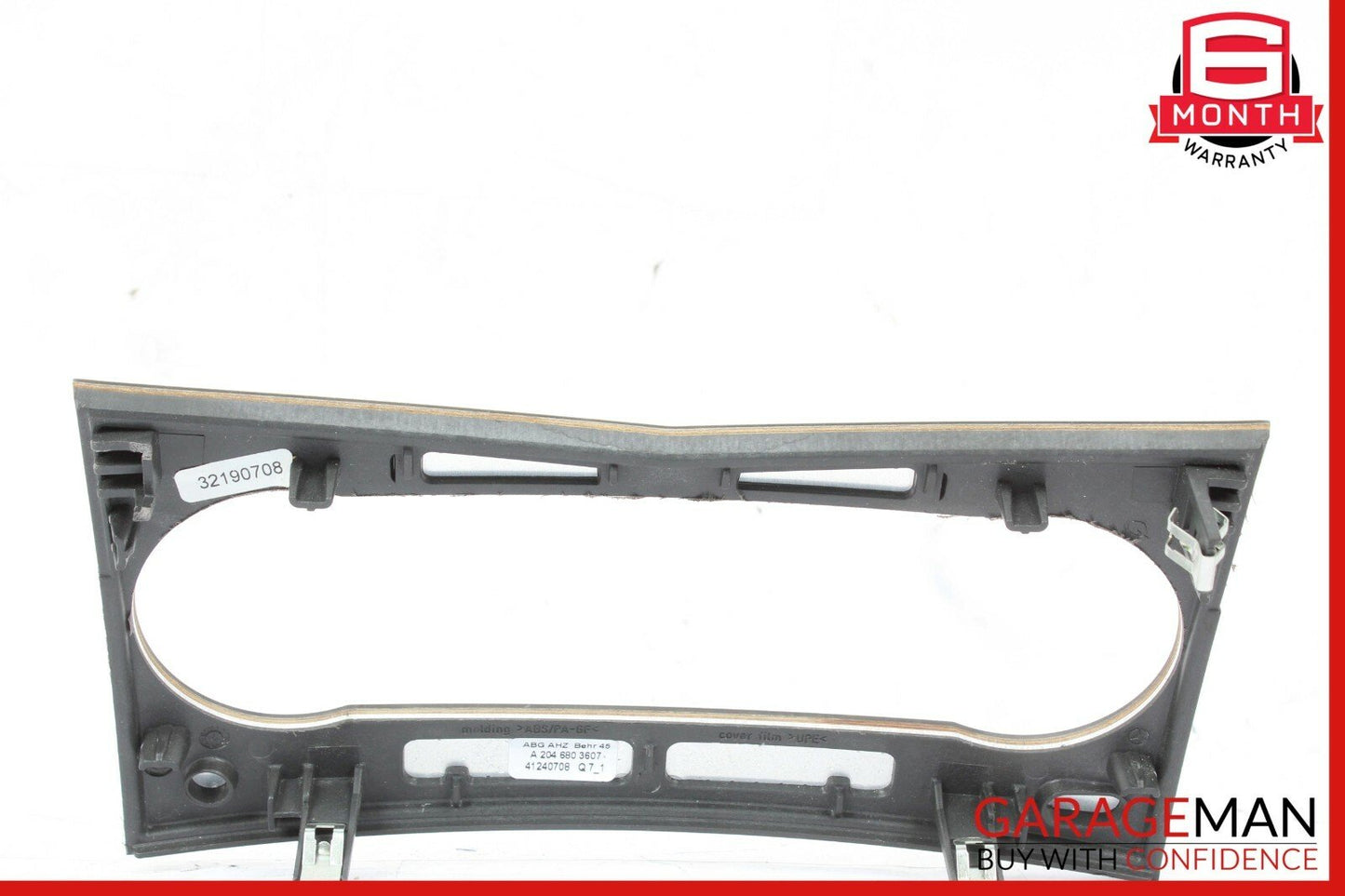 08-11 Mercedes W204 C350 Climate Control Surround Trim Cover Panel 2046803607