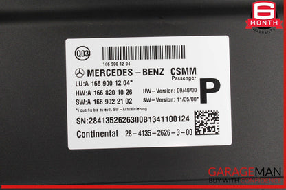 13-18 Mercedes X166 GL450 Front Right Side Seat Control Module Unit OEM