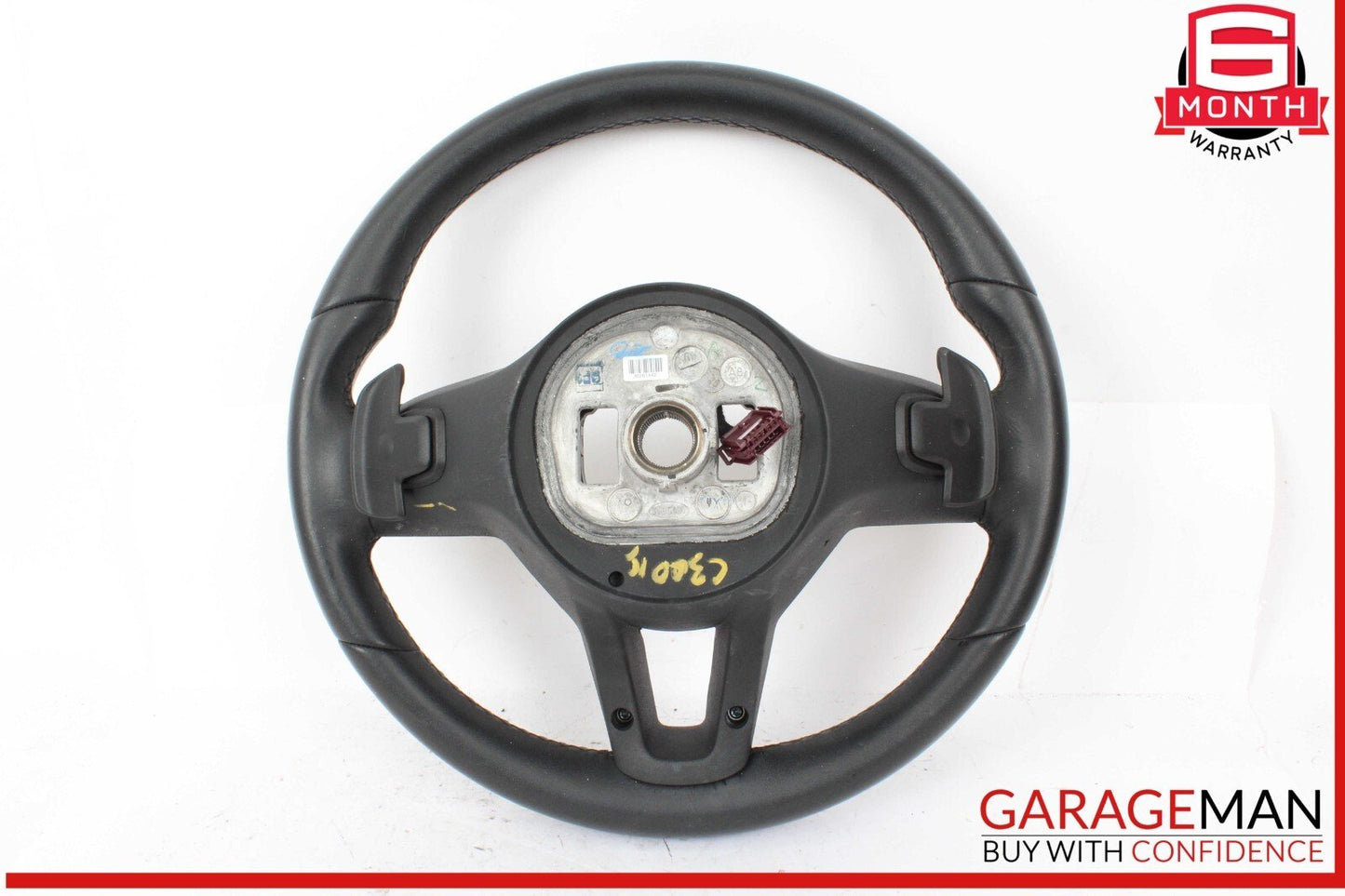 18-21 Mercedes W205 C300 E350 Steering Wheel w/ Shifter Paddles OEM
