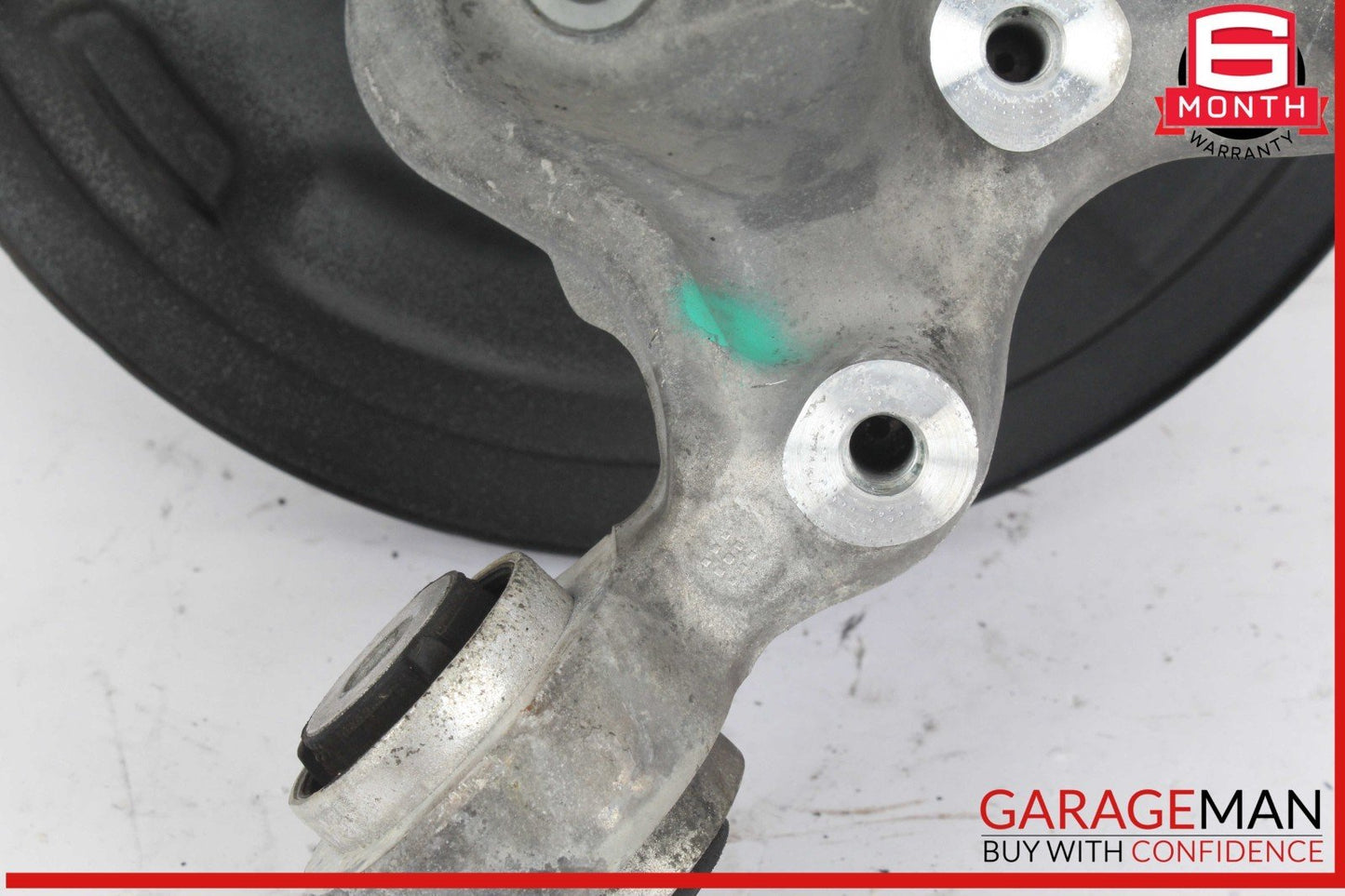 14-19 Mercedes W117 CLA250 Rear Left Side Spindle Knuckle Hub w/ Rotor Disc