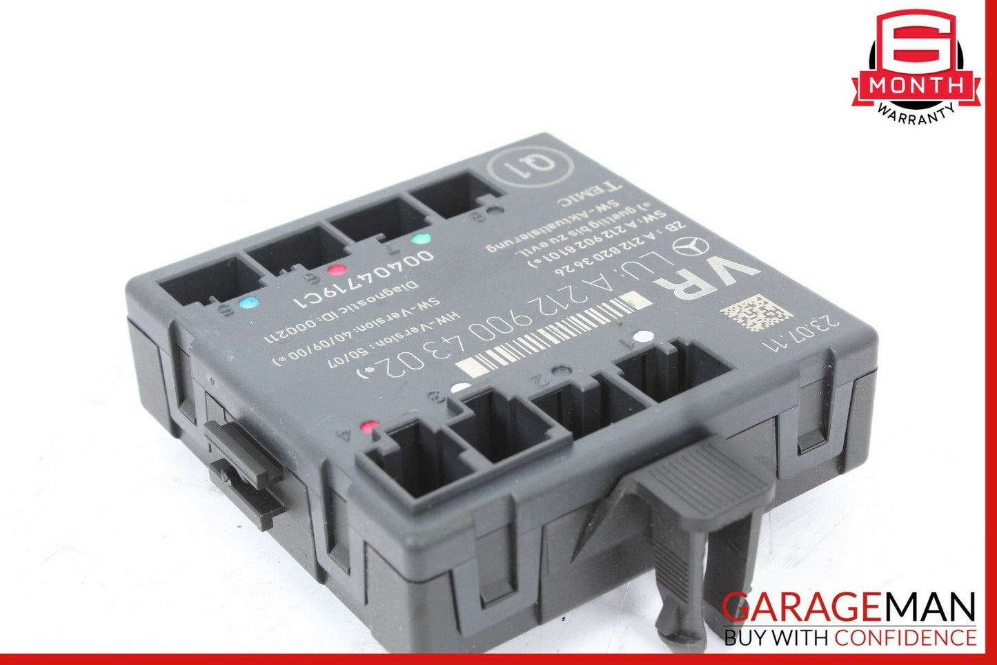 08-14 Mercedes W204 C250 C300 Front Right Passenger Side Door Controller Module
