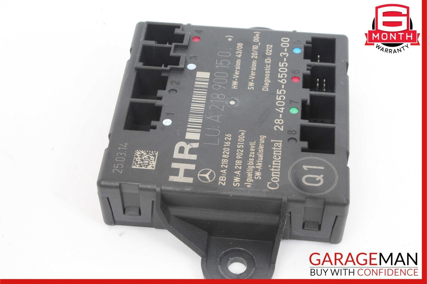08-14 Mercedes W204 C300 C350 Front Right Door Control Module 2189001501 OEM