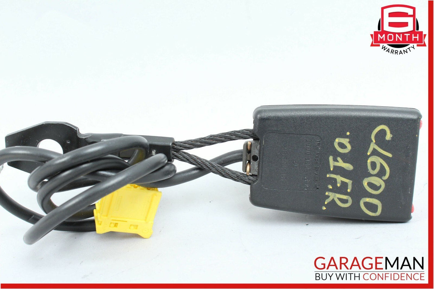 00-02 Mercedes W215 CL600 Front Left / Right Side Seat Belt Receiver Buckle OEM