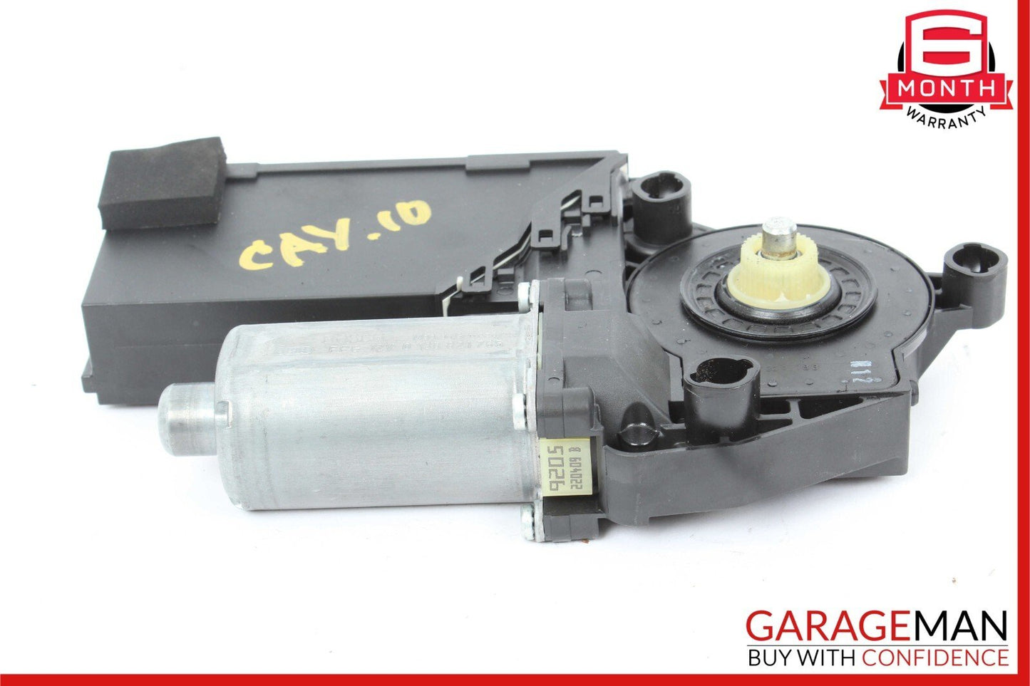 03-10 Porsche Cayenne 955 957 Rear Left Side Door Window Regulator Motor OEM