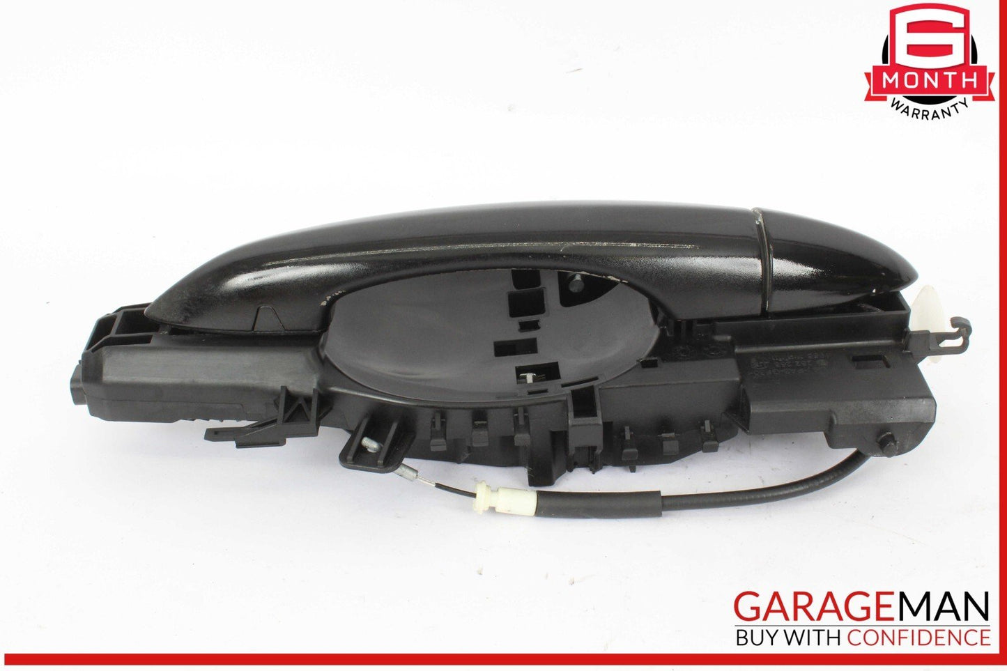 17-23 Alfa Romeo Giulia Rear Left Driver Side Exterior Door Handle Black OEM