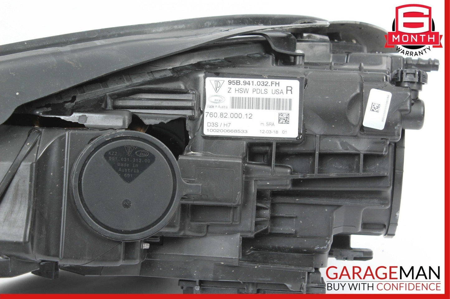 15-18 Porsche Macan 95B Front Right Side Xenon Head Light Headlight Assembly OEM