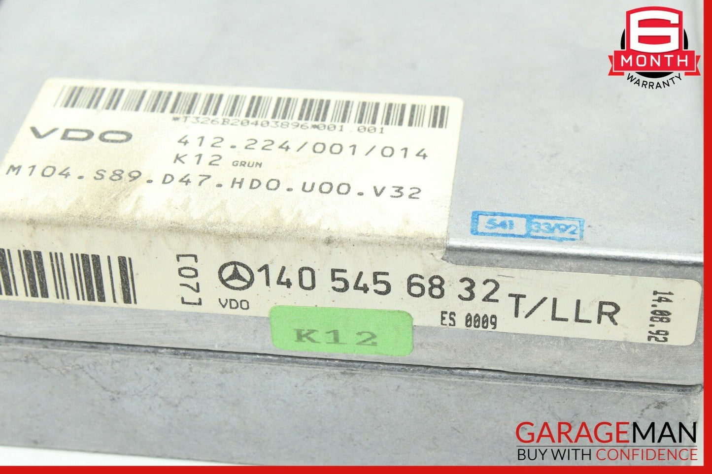 92-93 Mercedes W140 300SE Idle Cruise Control Module Unit 1405456832 OEM