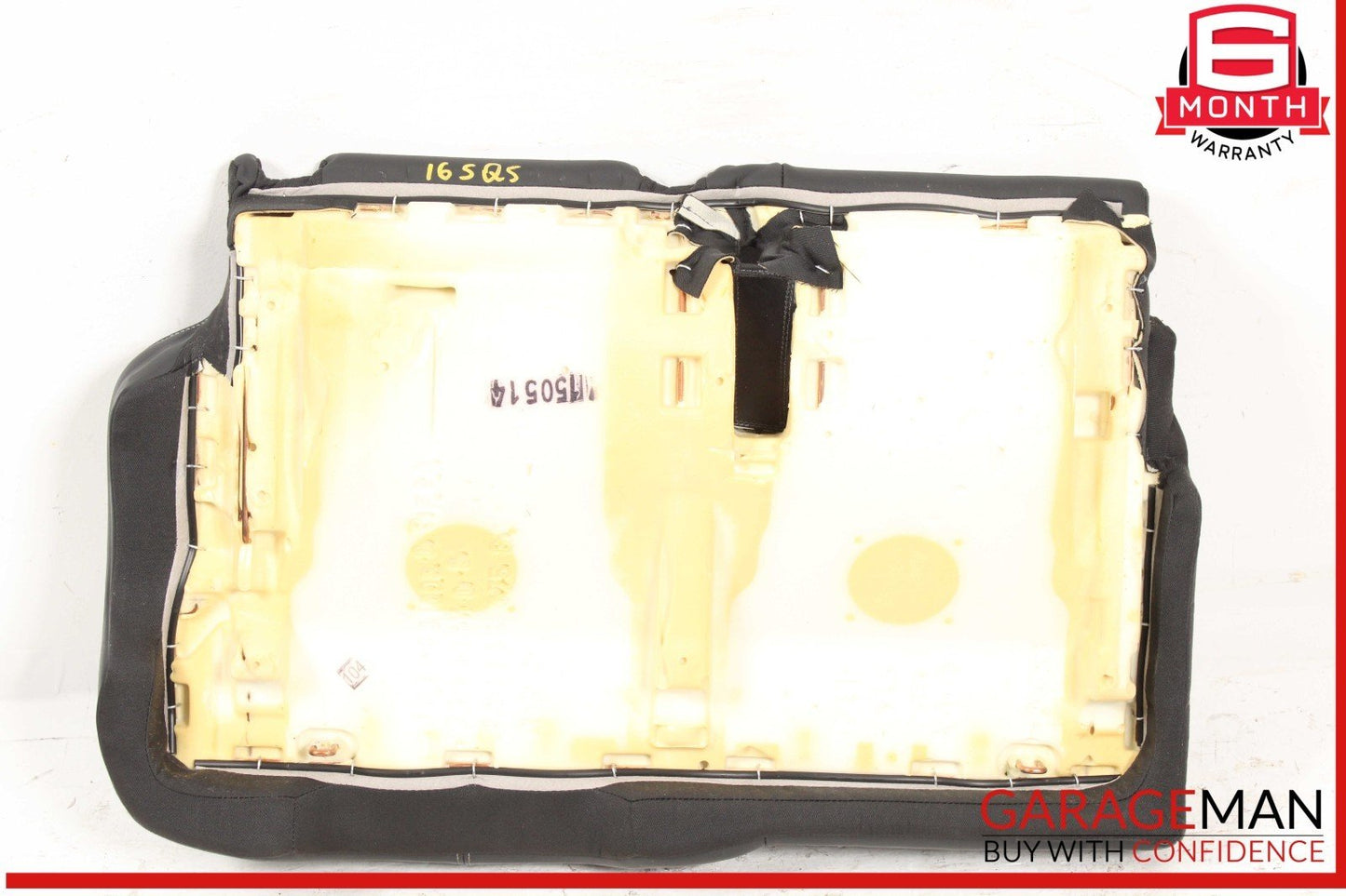 09-17 Audi SQ5 Q5 Rear Left Bottom Lower Seat Cushion Black OEM