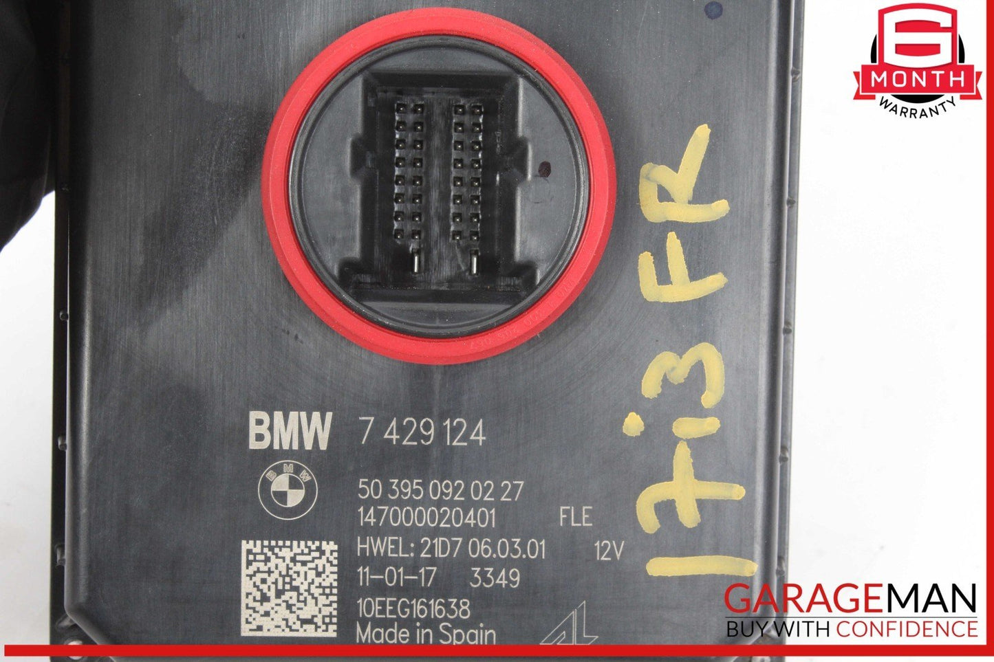 14-21 BMW i3 I01 Hybrid Front Right Passenger Side Head Light Ballast Module OEM
