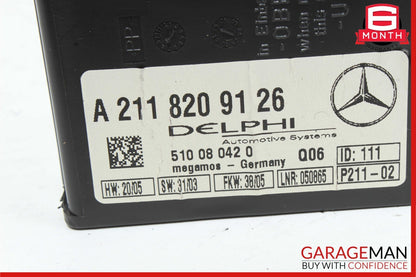 00-11 Mercedes SLK350 CLK500 CL500 SL500 Anti Theft Alarm Control Module Unit